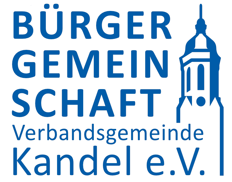 Logo Bürgergemeinschaft VG Kandel e.V.
