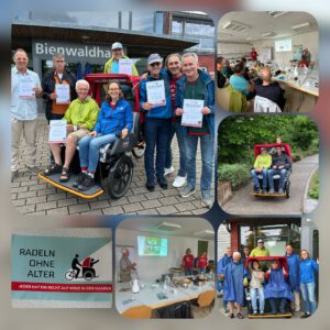 Rikscha Schulung Collage